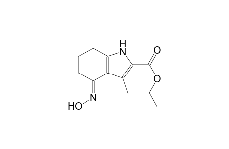 ethyl (4E)-4-(hydroxyimino)-3-methyl-4,5,6,7-tetrahydro-1H-indole-2-carboxylate