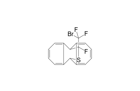 16-Fluoro-16-(bromodifluoromethyl)-)-15-thiatetracyclo[6.6.2.0.(2,7).0(9,14)]tetradeca-2,4,6,9,11,13-hexaene