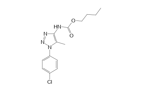 Butyl (1-(4-chlorophenyl)-5-methyl-1H-1,2,3-triazol-4-yl)carbamate
