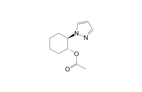 rac-trans-2-(1-Pyrazoyl)cyclohexyl acetate