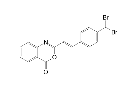 2-[(E)-2-[4-(dibromomethyl)phenyl]ethenyl]-3,1-benzoxazin-4-one