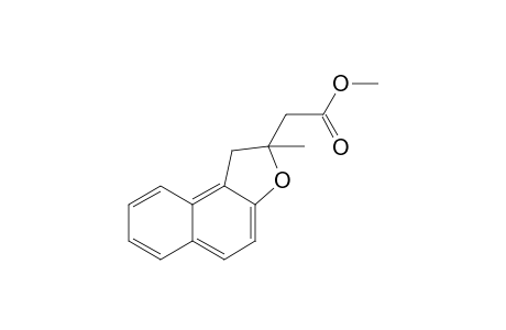 Methyl 2-(2-methyl-1,2-dihydronaphtho[2,1-b]furan-2-yl)acetate
