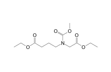 4-[(2-ethoxy-2-oxoethyl)-methoxycarbonylamino]butanoic acid ethyl ester