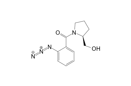 (2-azidophenyl)-[(2S)-2-(hydroxymethyl)-1-pyrrolidinyl]methanone
