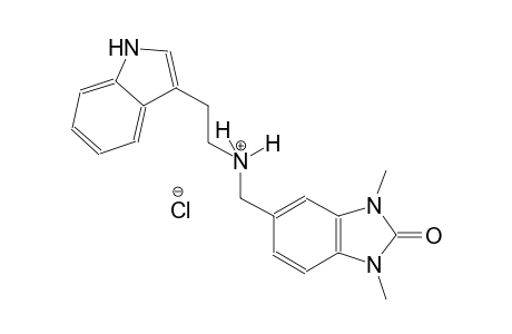 1H-benzimidazole-5-methanaminium, 2,3-dihydro-N-[2-(1H-indol-3-yl)ethyl]-1,3-dimethyl-2-oxo-, chloride