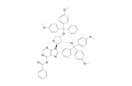 N(6)-BENZOYL-9-[2',3'-DI-O-[-BIS-(4-METHOXYPHENYL)-(PHENYL)-METHYL]-BETA-D-ERYTHRO-FURANOSYL]-ADENINE