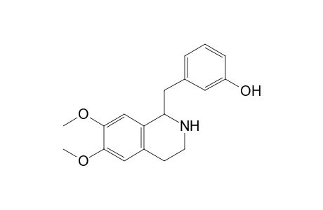 3-Hydroxybenzyl-1,2,3,4-tetrahydro-6,7-dimethoxyisoquinoline