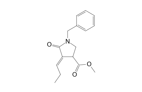 (E)-3-Propylidene-4-methoxycarbonyl-1-N-benzylpyrrolin-2-one