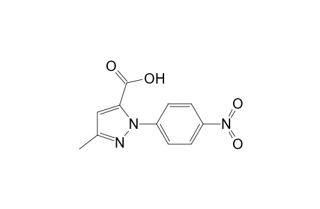 5-Methyl-2-(4-nitrophenyl)-3-pyrazolecarboxylic acid
