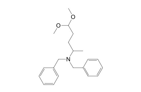 N,N-Dibenzyl-5,5-dimethoxypentyl-2-amine