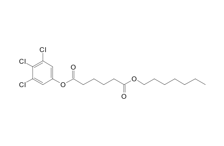 Adipic acid, heptyl 3,4,5-trichlorophenyl ester