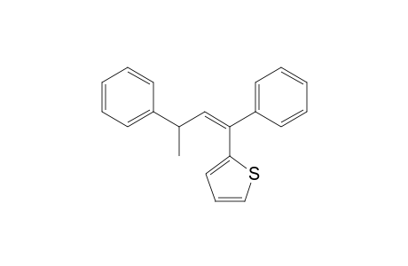 (Z)-2-(1,3-Diphenylbut-1-enyl)thiophene