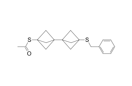 3-(Acetylthio)-3'-(benzylthio)[2]staffane