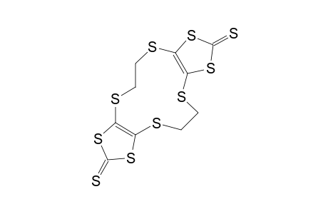 5,6,12,13-Tetrahydrodi[1,3]dithiolo[4,5-b:4,5-H][1,4,7,10]tetrathiacyclododecine-2,9-dithione