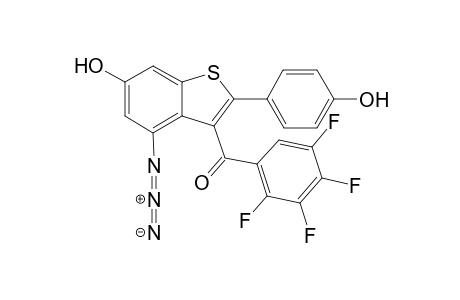 3-(4-Azido-2,3,4,5-tetrafluoroobenzoyl]-6-hydroxy-2-(4-hydroxyphenyl)benzo[b]thiophene