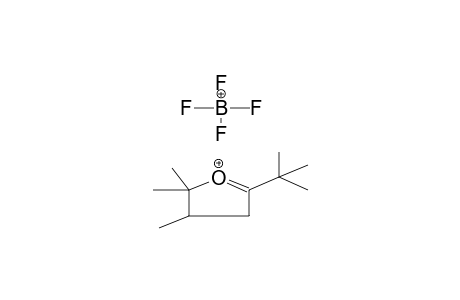 2-TERT-BUTYL-4,5,5-TRIMETHYLTETRAHYDROFURILIUM TETRAFLUOROBORATE