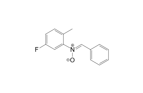 N-(5-fluoranyl-2-methyl-phenyl)-1-phenyl-methanimine oxide