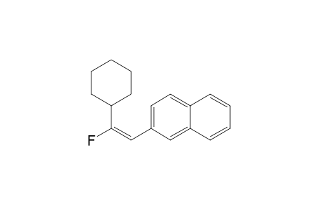 (E)-2-(2-cyclohexyl-2-fluorovinyl)naphthalene
