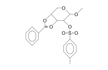 3,4-O-Benzylidene-2-O-P-toluenesulfonyl-B-D-arabinopyranoside cation