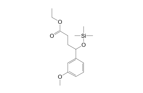 ETHYL-4-(3-METHOXYPHENYL)-4-(TRIMETHYLSILYLOXY)-BUTANOATE