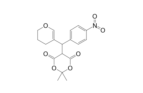 5-[(3,4-DIHYDRO-2H-PYRAN-5-YL)-(4-NITROPHENYL)-METHYL]-2,2-DIMETHYL-1,3-DIOXANE-4,6-DIONE