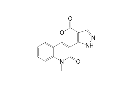 6-Methyl-6,15-dihydro-11-oxa-6,15,16-triaza-cyclopenta[a]phenanthrene-7,12-dione