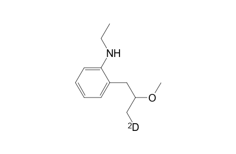 Benzenamine, N-ethyl-2-(2-methoxypropyl-3-d)-