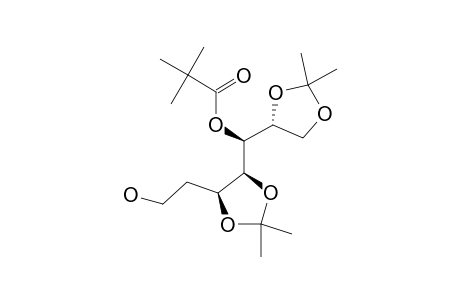 2-DEOXY-3,4:6,7-DI-O-ISOPROPYLIDENE-5-O-PIVALOYL-D-MANNO-HEPTITOL