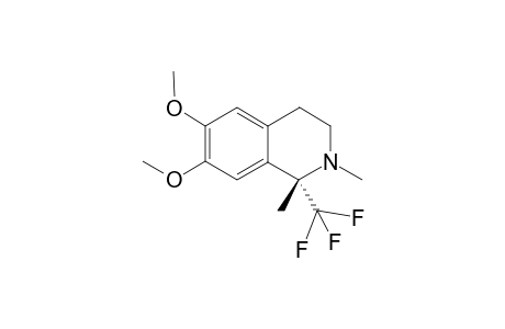 (1S)-6,7-dimethoxy-1,2-dimethyl-1-(trifluoromethyl)-3,4-dihydroisoquinoline