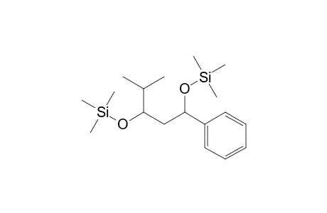 1-Phenyl-4-methyl-1,3-pentanediol bistrimethylsilyl ether