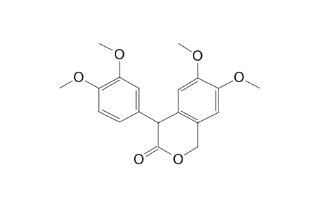 6-Hydroxymethyl-3,3',4,4'-tetramethoxydiphenylacetic acid lactone