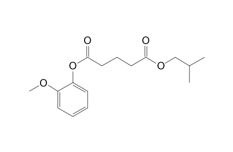 Glutaric acid, isobutyl 2-methoxyphenyl ester