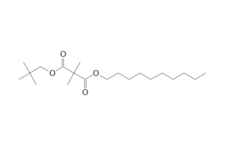 Dimethylmalonic acid, decyl neopentyl ester