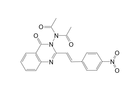 N-acetyl-N-[2-[(E)-2-(4-nitrophenyl)ethenyl]-4-oxo-3-quinazolinyl]acetamide