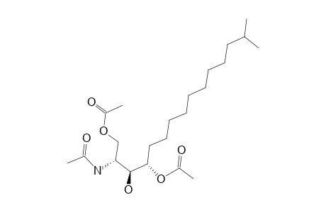 (2S,3S,4R)-3-HYDROXY-1,4-DIACETOXY-2-ACETAMINO-14-METHYL-PENTADECAN