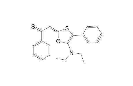 Ethanethione, 2-[5-(diethylamino)-4-phenyl-1,3-oxathiol-2-ylidene]-1-phenyl-