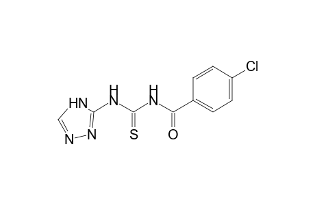 1-(p-chlorobenzoyl)-2-thio-3-(4H-1,2,4-triazol-3-yl)urea