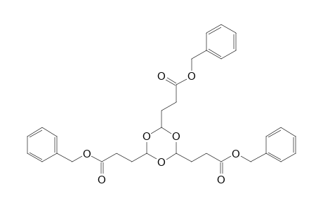 2,4,6-Tri(2-benzoxycarbonylethyl)-1,3,5-trioxane
