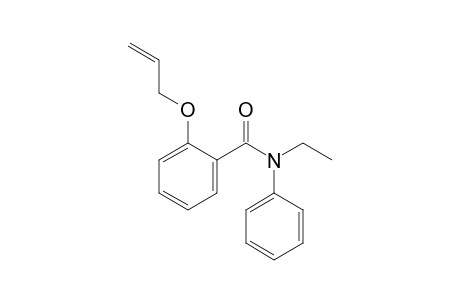 N-ethyl-N-phenyl-2-prop-2-enoxy-benzamide