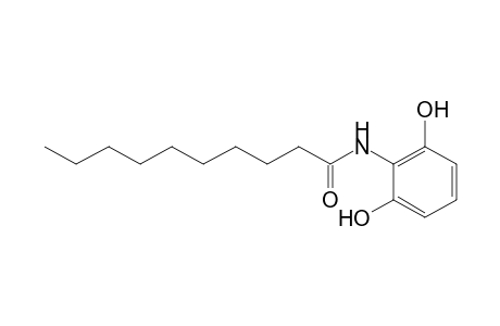 Decanamide, N-(2,6-dihydroxyphenyl)-
