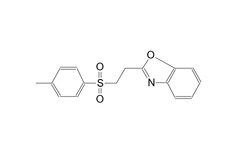 2-{2-[(4-methylphenyl)sulfonyl]ethyl}-1,3-benzoxazole
