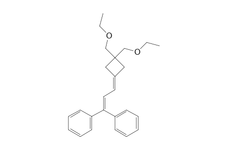 1,1-Bis(ethoxymethyl)-3-(3,3-diphenylallylidene)cyclobutane