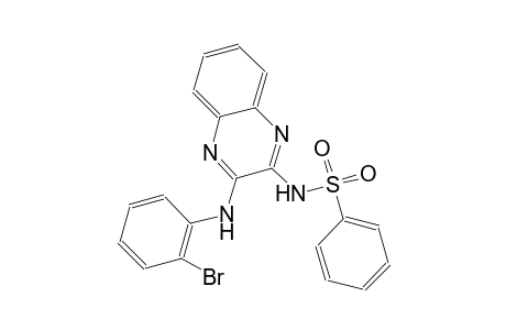 benzenesulfonamide, N-[3-[(2-bromophenyl)amino]-2-quinoxalinyl]-