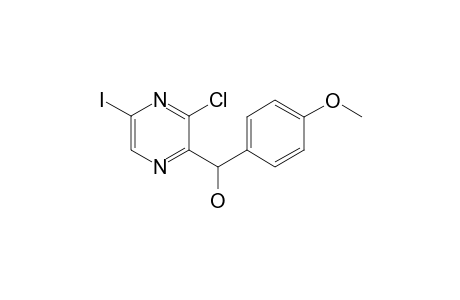 (3-chloro-5-iodopyrazin-2-yl)-(4-methoxyphenyl)methanol