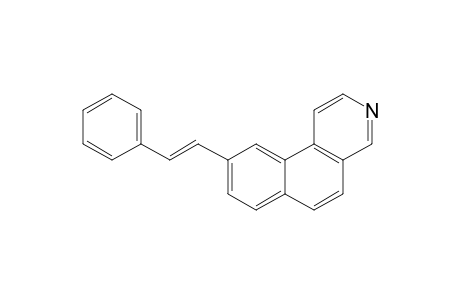 9-Styrylbenzo[f]isoquinoline
