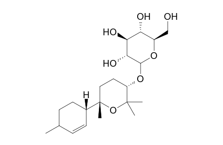 Bisabolol oxide A .beta.-D-glucoside