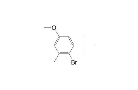 1-Methoxy-4-bromo-3-tert-butyl-5-methylbenzene