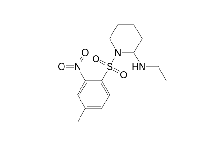 2-Piperidinamine, N-ethyl-1-[(4-methyl-2-nitrophenyl)sulfonyl]-
