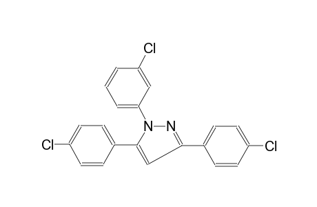 1-(3-chlorophenyl)-3,5-bis(4-chlorophenyl)-1H-pyrazole