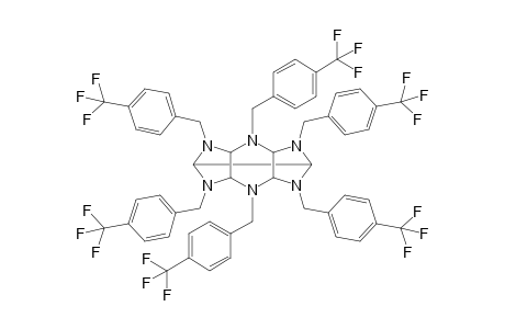 2,4,6,8,10,12-Hexa(4-trifluoromethylbenzyl)-2,4,6,8,10,12-hexaazatetracyclo[5.5.0.0(5,9).0(3,11)]dodecane